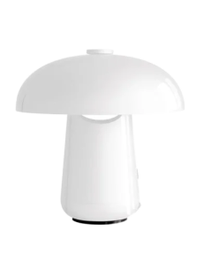 Lampe Champignon Design Exotique Blanche
